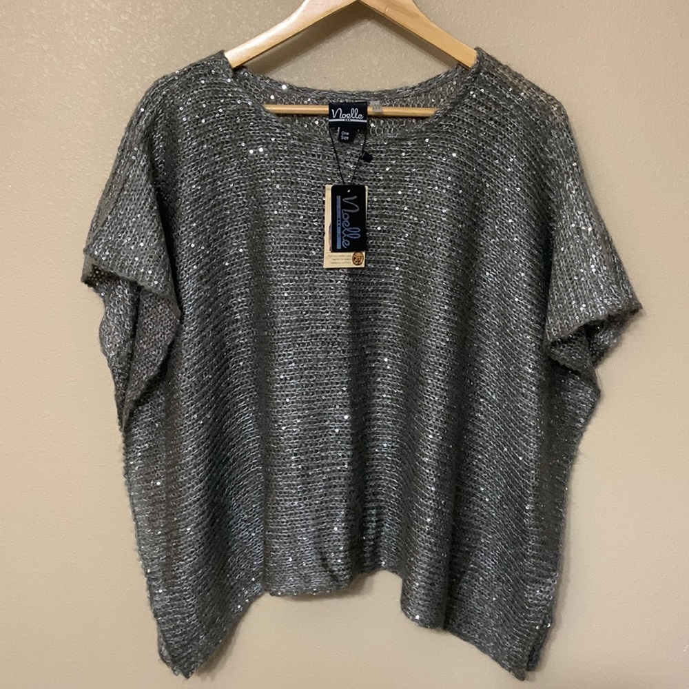 NWT Noelle Sparkle Knit Tunic